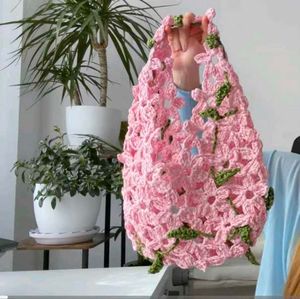 Beautiful Crochet Flower Bag