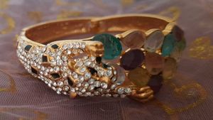 Statement Leopard Bracelet