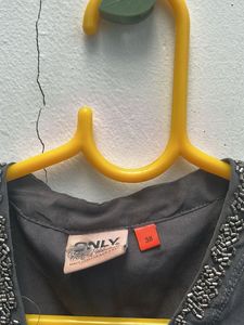 velvet skirt and only brand top