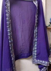 Beautiful Purple Ethnic Gown