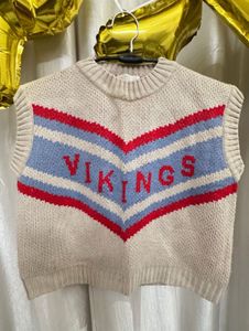 Vintage Vikings Knit Vest