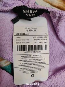 Shein Off Shoulder Back Bow Tie-Up Cut-Out Ruffled