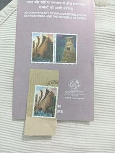 Stamps And Brochure Of Stamps