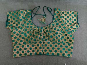 combo of Green Polka Dot Blouse.