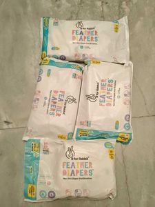 R for Rabbit Feather Diapers