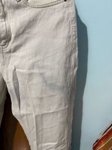 White Wide Leg Jeans