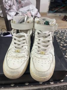 Nike Air Force 1 Mid White Sneakers
