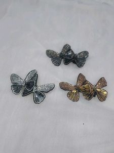 Butterfly Hair Clip Set