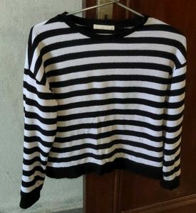 Striped Pullover Sweater