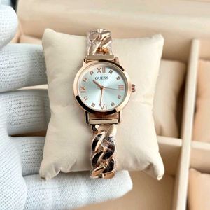 Guess Gold Chain Green Dial Watch