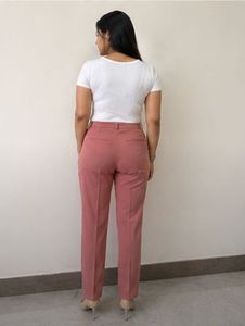 Stylish Dusty Rose Formal Trousers