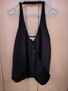 Y2k Black Halter Neck Top