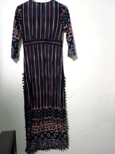 Anouk Women Viscose Rayon Straight Kurta