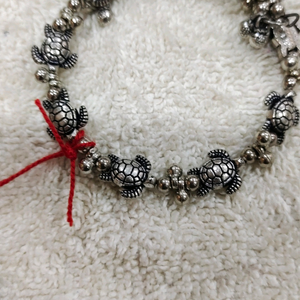 silver look alike bracelet