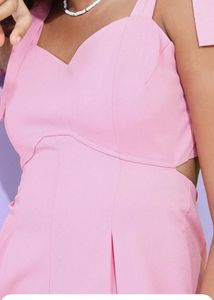 Tokyo Talkies Chic Pink Jumpsuit