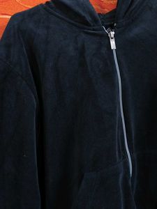 Black Zip-Up Hoodie and trouser cordset