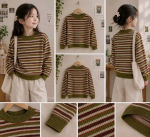Striped Kids Sweater
