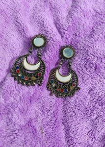 Boho Jhumka Earrings