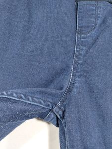 Bella Mama Blue Ankle Length High Rise Jean (Women)