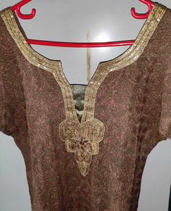 Punjabi Suit with Salwar and Dupatta