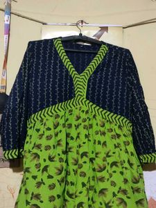 Stylish Kurta with Unique Print