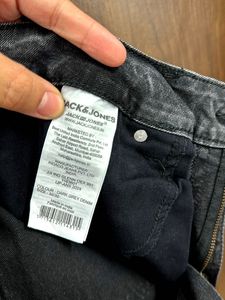 JACK &amp; JONES Black Denim Jeans32