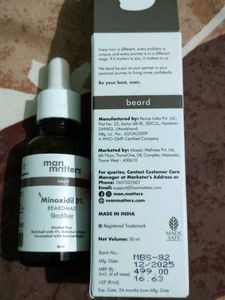 Man Matters Minoxidil 5% Beard Growth Serum