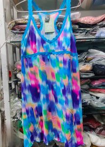 Bohemian Print Mini Dress