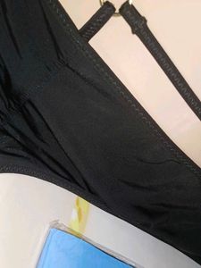 (1438)Black Suspender Belt