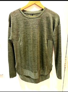 Cozy Green Long Sleeve Top