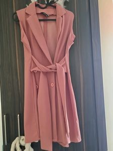 Peach Mini Dress