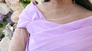 Elegant Lavender Gown