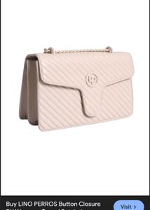 Baby Pink Lino Perros Bag Clutch Handbag  Purse