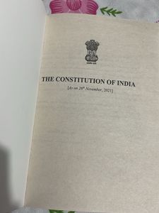 The Constitution of India Book