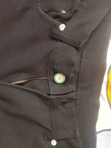 Classic Black Denim Jeans