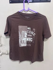 Studiofit Brown Brooklyn NYC Women Tee