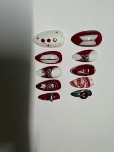 Custom BTS Themed Press-On Nails