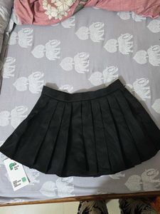 Black Lace Bralette &amp; Skirt Set