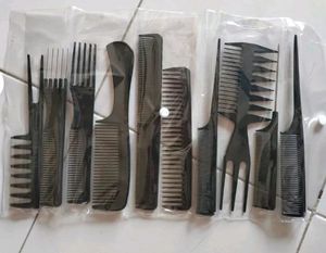 Brand New :- Set Of 10 Hair Combs