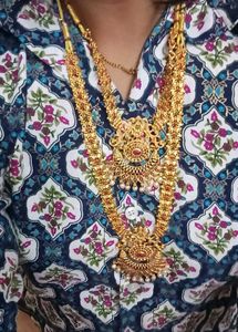 Gold Plated Necklace &amp; Earring Set