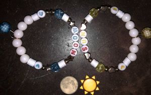 friendship bead Bracelet sun or moon