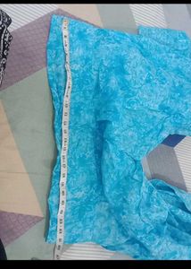 Blue Tie-Dye Palazzos