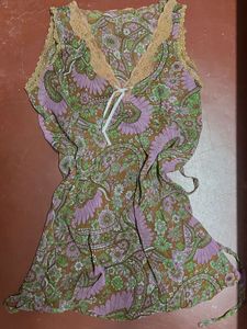 Boho Paisley Print Tank Top