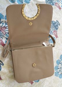 Chic Taupe Crossbody Bag
