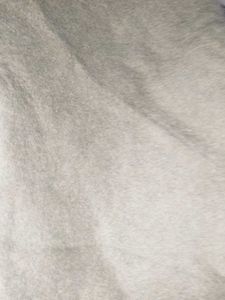 Soft Gray Crescent Shoulder Bag