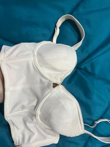 White Bustier Top