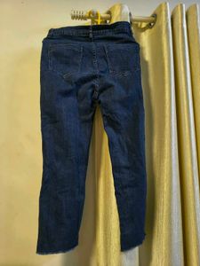 blue denim jeans