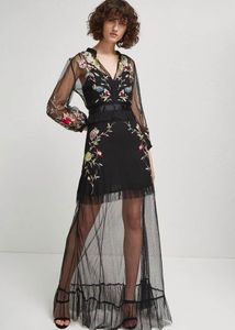 French Connection Saya Stitch Maxi Dress