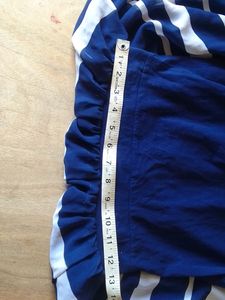 Max Blue Striped Dress 👗- Size M/12