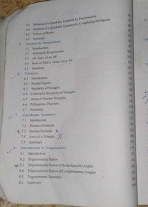 Class 10 Mathematics NCERT Textbook